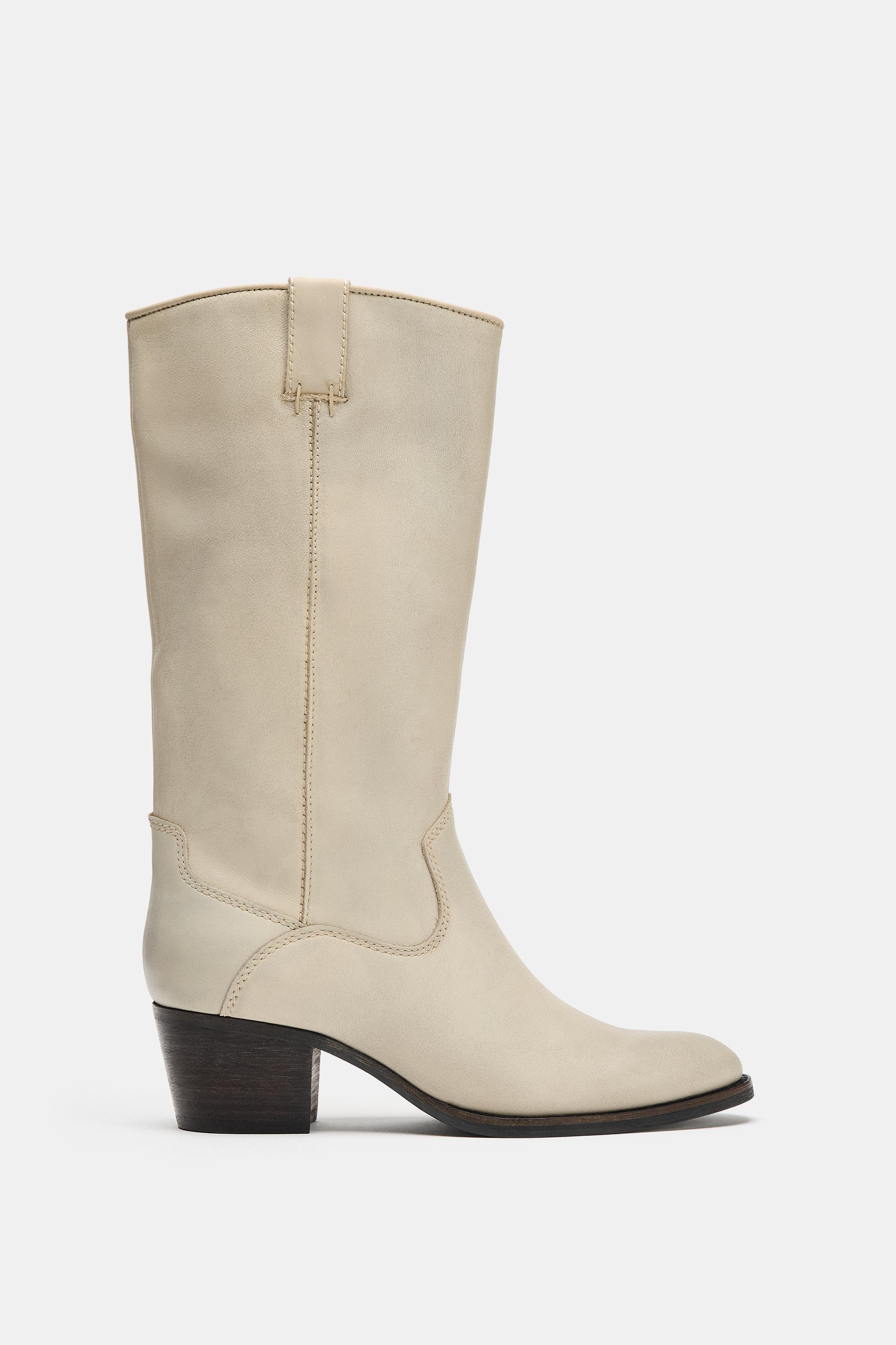 BOTTES COW-BOY EN CUIR
